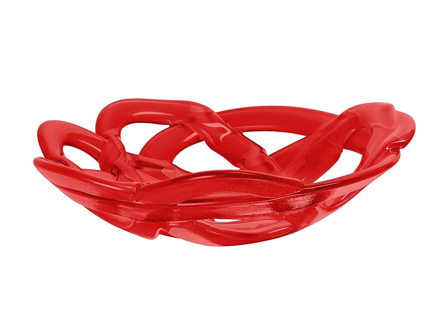 Amazon.com: Kosta Boda Basket Bowl, Large, Red: Home & Kitchen